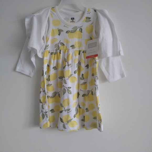 H&B toddler lemon dress sise 18 M - Picture 3 of 5